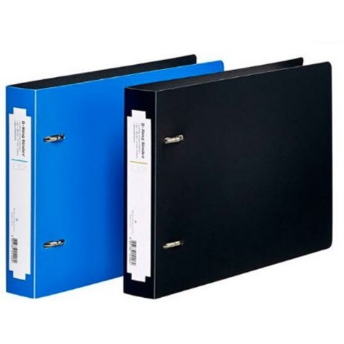 PP 2공D링바인더 가로형 A5 B440-6 흑색