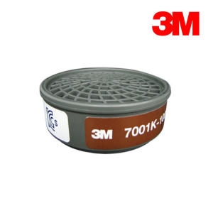3M 7001K-100 유기증기 방독 정화통 단구형 면체_이미지