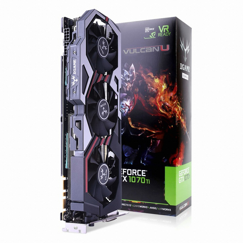 COLORFUL iGame 지포스 GTX1070 Ti VULCAN U-TOP D5 8GB_이미지