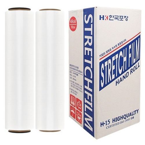 한국포장 고기능 스트레치 필름 12mic 500mm x 400m [4롤]