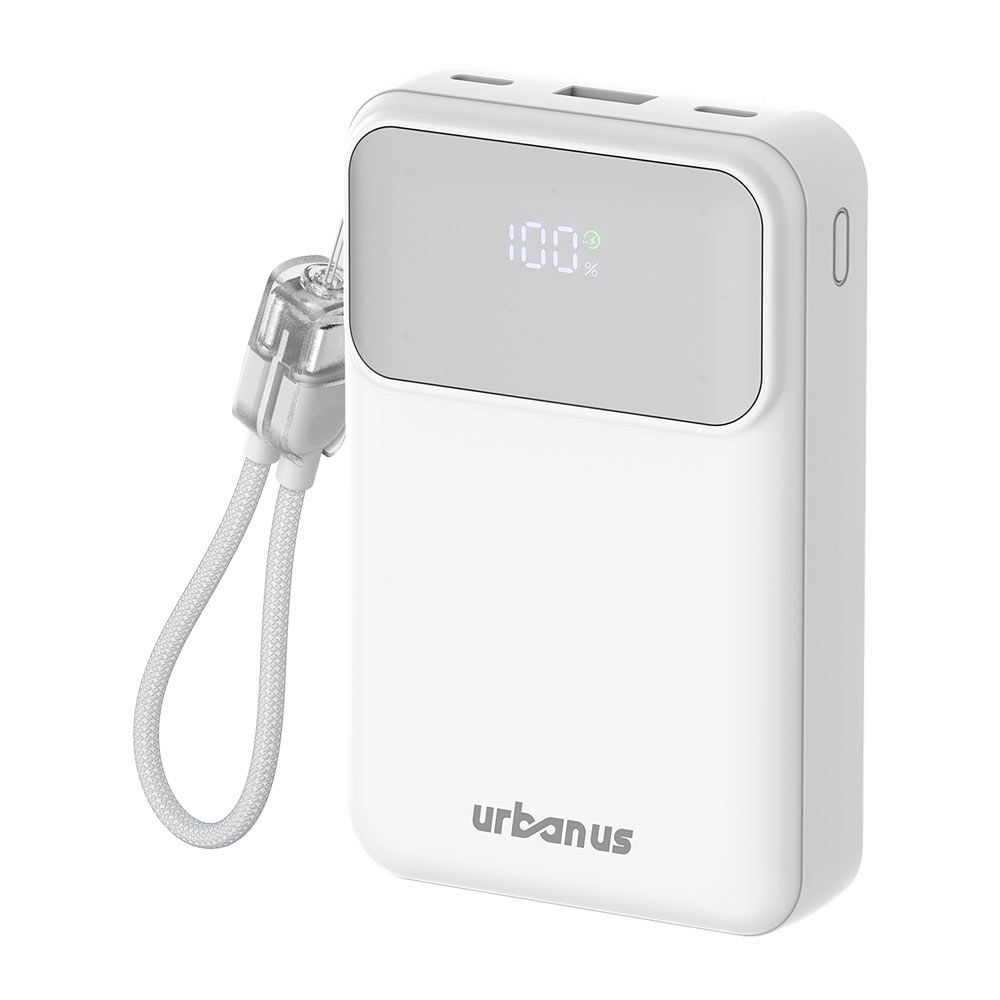 어반어스 PD 22.5W C타입 케이블 일체형 보조배터리 UB-PA20ST23W 20000mAh_이미지