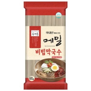 봉평농원 봉평촌 메밀 비빔막국수 4인분 600g_이미지