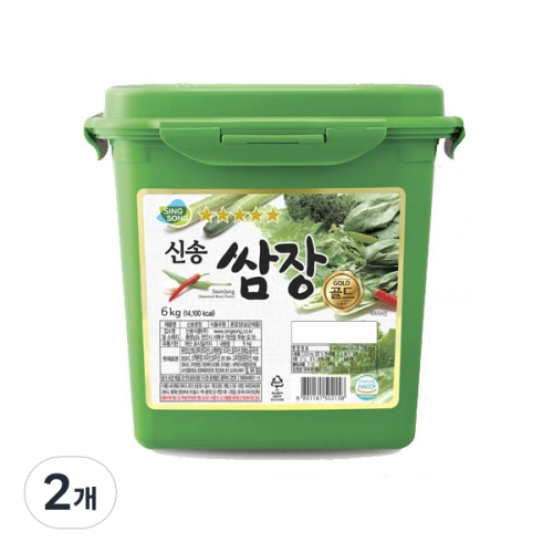 신송 쌈장 6kg (2개)_이미지