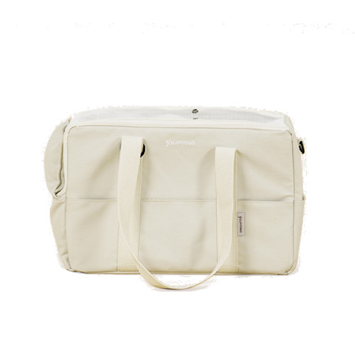 제이월드산업 퍼핑 이동가방 아이보리