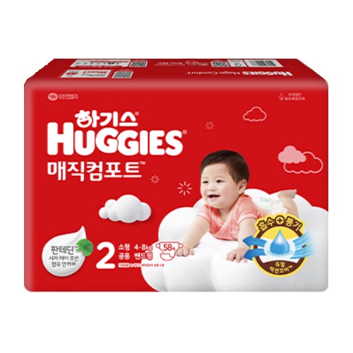 하기스 2024 매직컴포트 밴드형 2단계-공용 (348매)_이미지