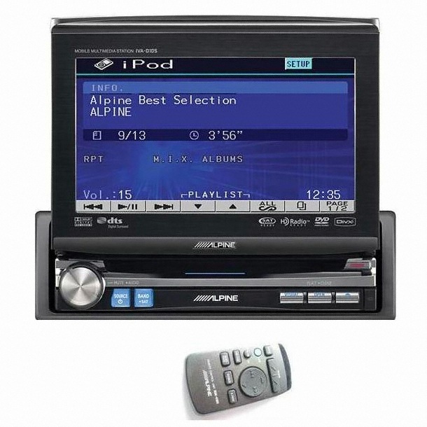 BLAUPUNKT IVOD-1022 (알파인 IVA-D105 포함)_이미지