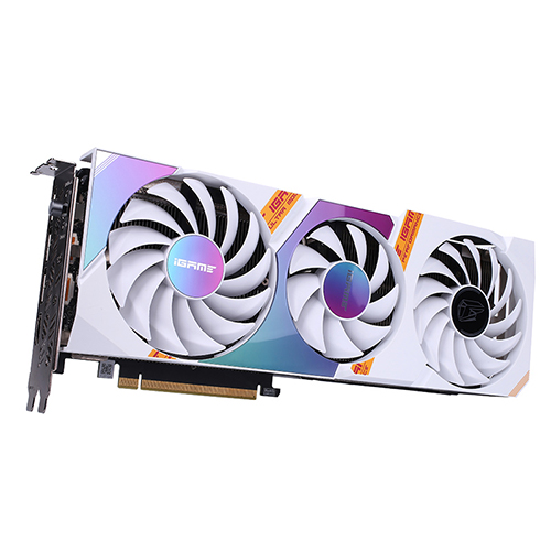 COLORFUL iGame 지포스 RTX 3070 Ultra OC D6 8GB White LHR_이미지