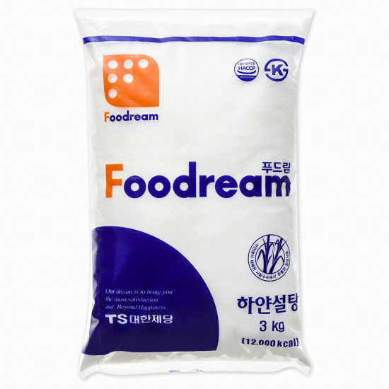 푸드림 하얀설탕 3kg (6개)_이미지