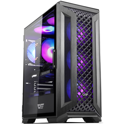 darkFlash DK510 ALPHECCA RGB 강화유리 (블랙)