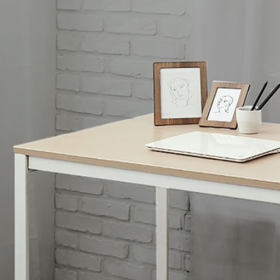 필웰 스틸프레임 스퀘어 책상 (1800x600)_이미지