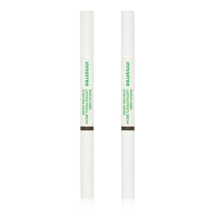 이니스프리 심플라벨 래스팅 펜슬 브로우 0.15g (2개)_이미지