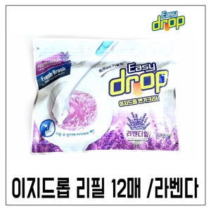 다온에스아이 이지드롭 변기크리너 핸들 + 걸이 + 리필 12개입 (1세트)