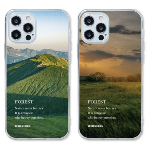 코쿼드 아이폰14 시리즈훈 포레스트 클리어 케이스_이미지