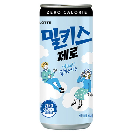 롯데칠성음료 밀키스 제로 250ml (15개)_이미지