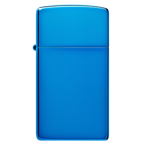 지포 신명글로빅스 오일 라이터 20494 Slim High Polish Blue ZP-ZP91MA039