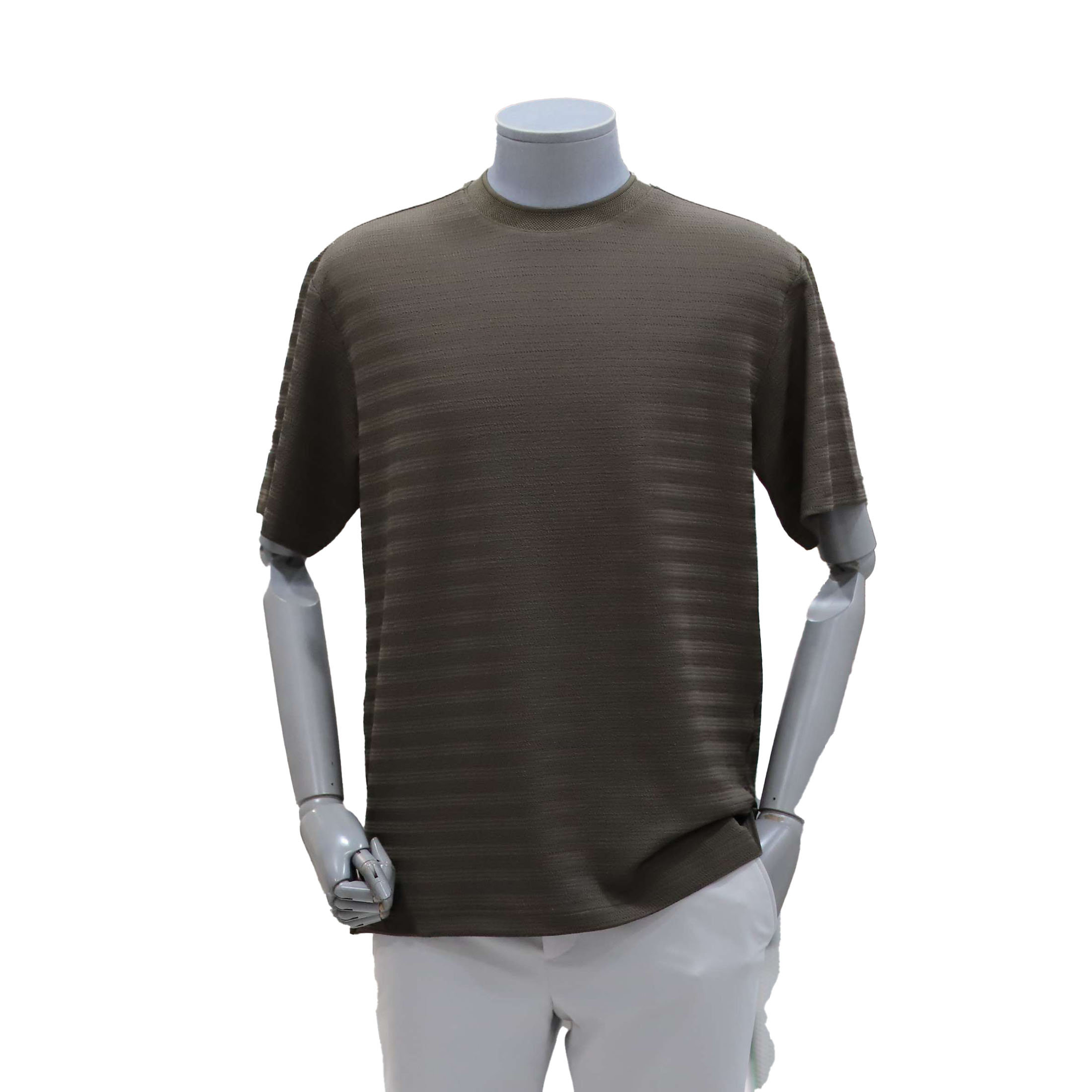 쉐도우 스트라이프 라운드 티셔츠 BN4MTS724