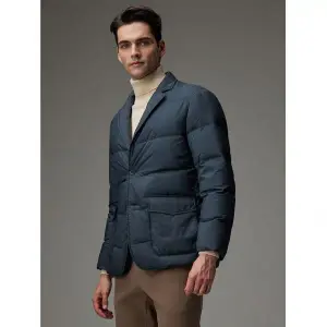 마에스트로 다크터콰이즈블루 포켓 구스 다운 점퍼 WAJU3D033T3 1117357_이미지