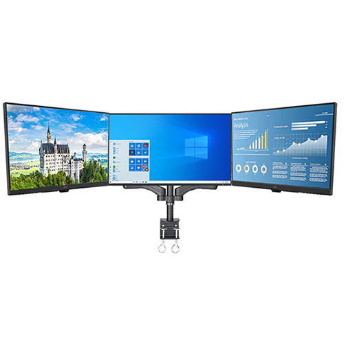 아이존아이앤디 EZ GS-300C 가스스프링 트리플 모니터암_이미지