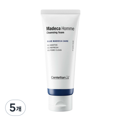 센텔리안24 마데카 옴므 클렌징폼 120ml (5개)_이미지