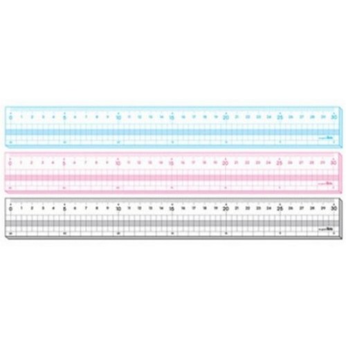 모닝글로리 1500 컬러 방안자 (30cm) (1개)