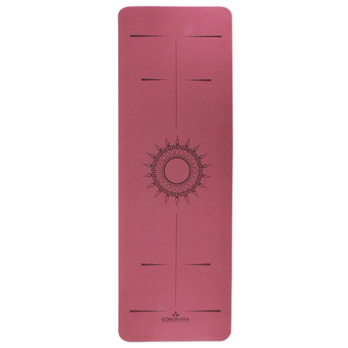 고무나라 TPE 프로 센터라인 요가매트 (8mm)_이미지