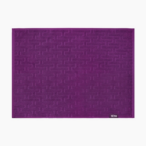 테토 시그니처 바이올렛 발매트 (70x50cm)_이미지