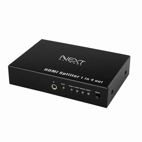 �������������ͽ� �ؽ�Ʈ 1:4 HDMI �й�� (NEXT-0104SP4K)