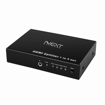 이지넷유비쿼터스 넥스트 1:4 <b>HDMI</b> <b>분배기</b> (NEXT-0104SP4K)