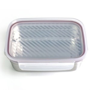 요리재료 소분통 야채 지단담는 스텐레스 밀폐용기