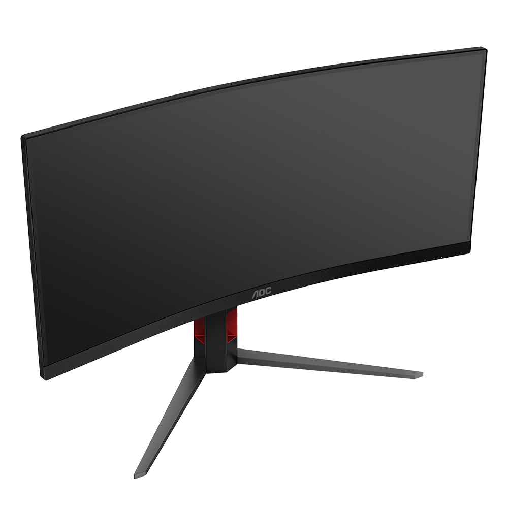 알파스캔 AOC CU34G4 게이밍 180 울트라와이드 WQHD 프리싱크 AI HDR 무결점_이미지