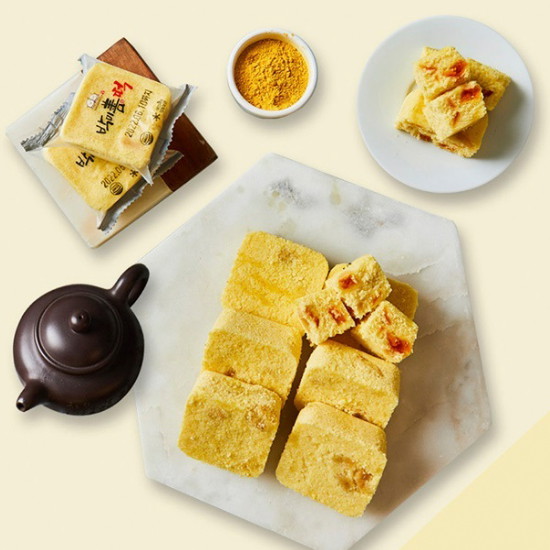 박미선푸드 박미선떡 진한 호박 설기 12개입 480g (1개)