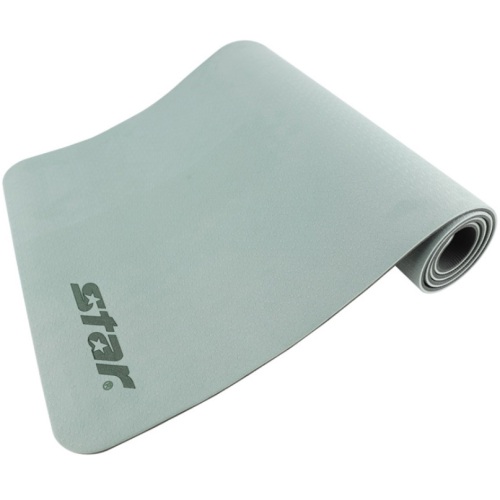 신신상사 스타스포츠 TPE 요가매트 (8mm, 그린+민트)_이미지