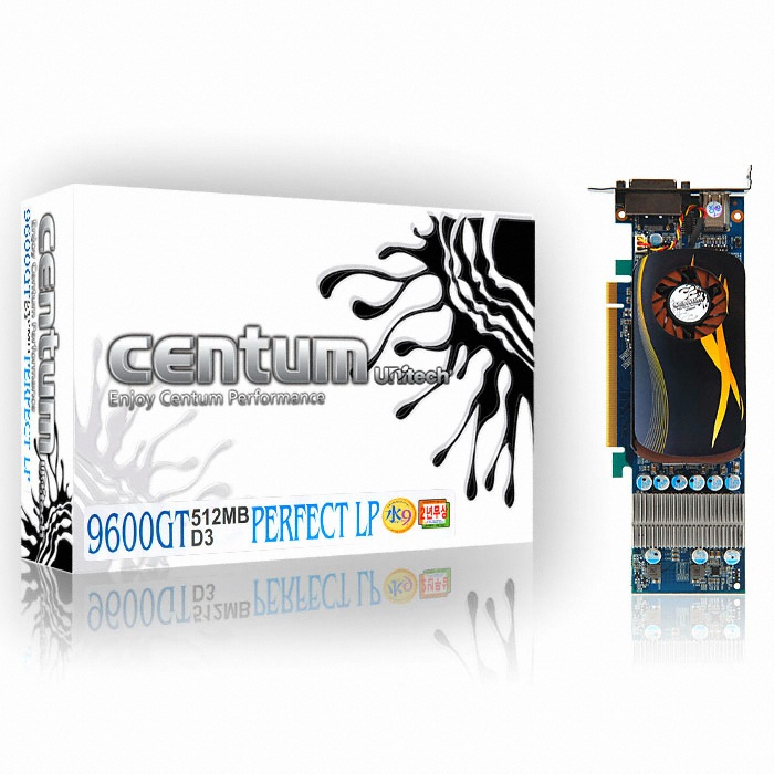 유니텍전자 지포스 9600GT CENTUM PERFECT D3 512MB LP_이미지