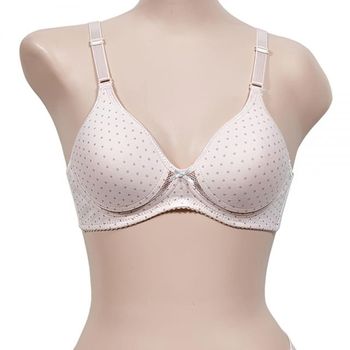 글로리 JB822830 도트 3 4컵 몰드 노와이어 A컵 브라 브라자_이미지