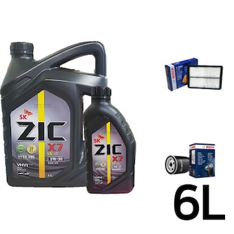 SK엔무브 지크 X7 LS <b>5W30</b> <b>6L</b> + 보쉬필터 현대 투싼NX4 디젤