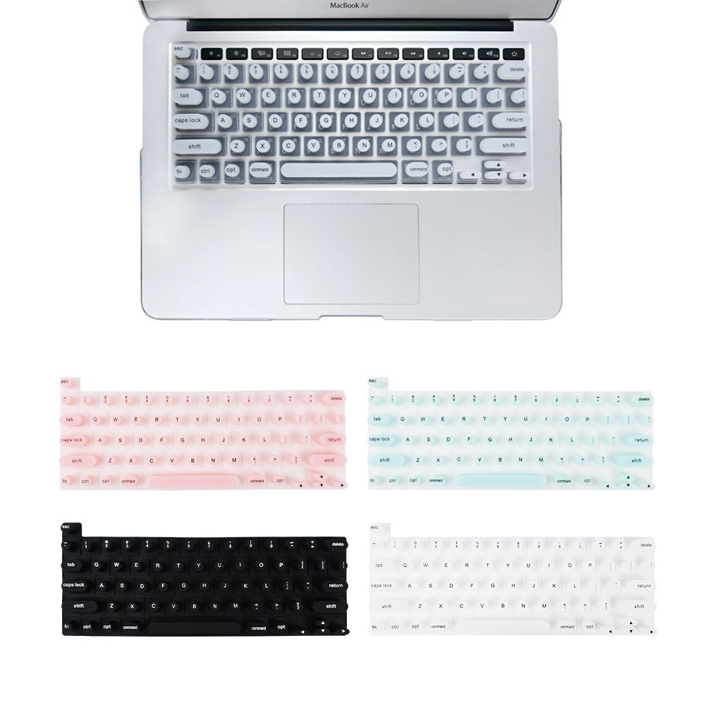 애플 2025 맥북에어15 M4 파스텔톤 입체 원형 하트 키스킨