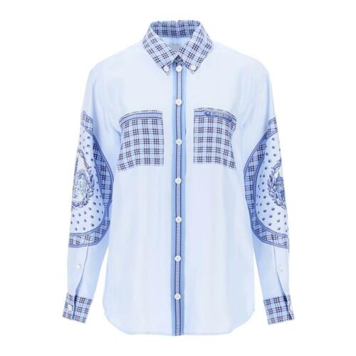 버버리 셔츠 8069645 LIGHT BLUE
