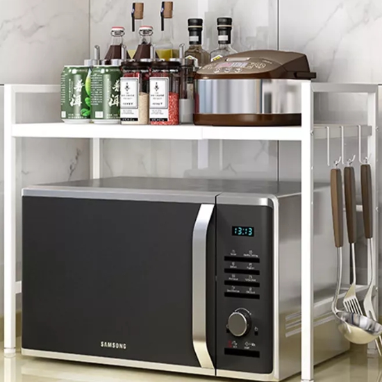 높이조절 2단 전자레인지 선반 400_이미지