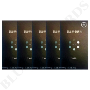 아오스 히이즈 알코틴클렌저 600mg 60정 (5개)