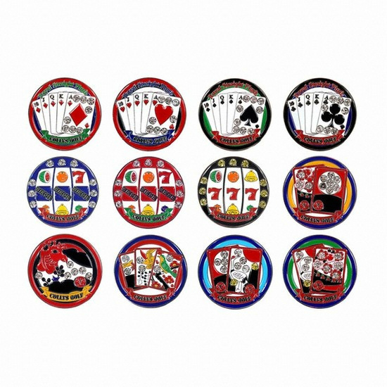 콜리스골프 겜블링 빅사이즈 볼마커