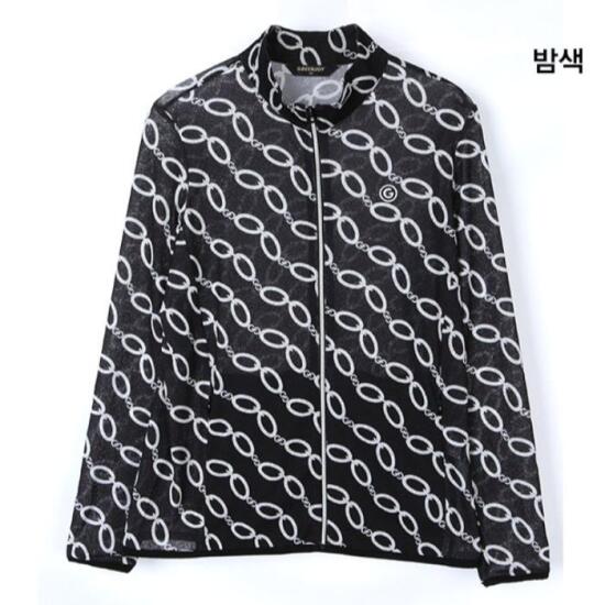 체인 프린트 져지 점퍼 GP25KJ62W