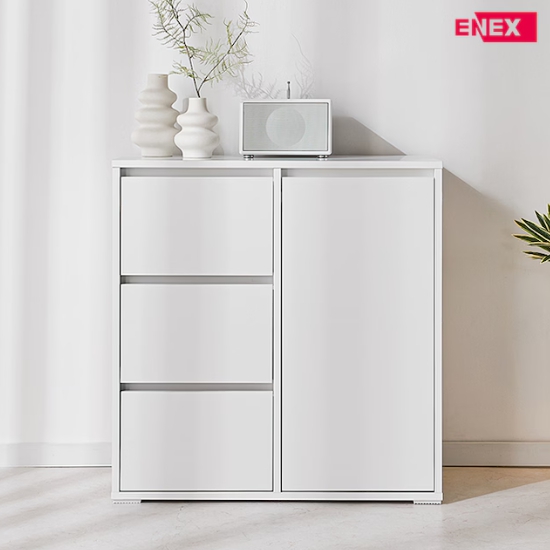 에넥스 미르 높은 서랍장 다용도 수납장 800_이미지