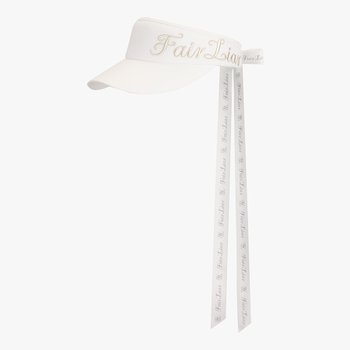 페어라이어 사이드 로고 와이드 바이저 아이보리 FF4HT01FIV