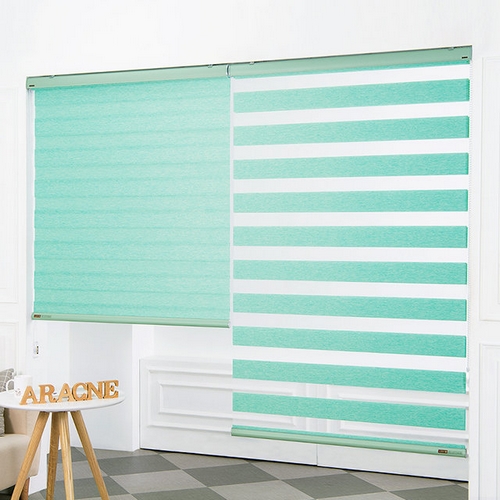 아라크네 듀얼쉐이드 항균 소피아 콤비 블라인드 (50x120cm)_이미지
