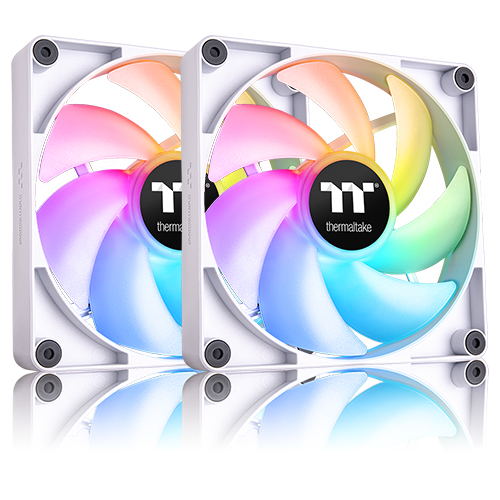 써멀테이크 CT120 ARGB Sync (2팩, 화이트)