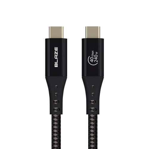 블레이즈 D240 USB4 C to C타입 케이블 케이블 (0.3m)