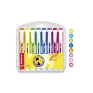 스타빌로 스윙쿨 하이라이터 형광펜 세트 (8색)