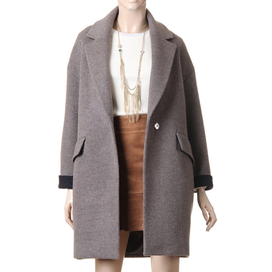 대현 쥬크 오버핏 심플코트 Z154XSG001