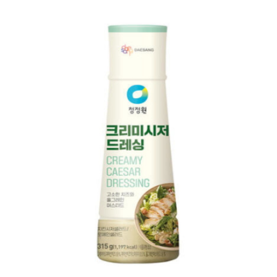 청정원 크리미시저 드레싱 315g (2개)_이미지