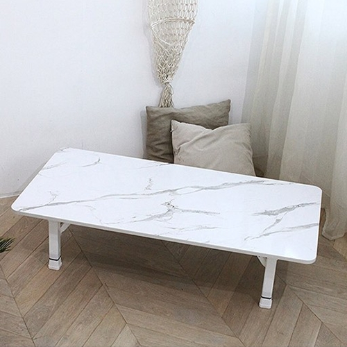 벨라홈 LPM 샤르망 라운드 접이식 테이블 (120x60cm)_이미지